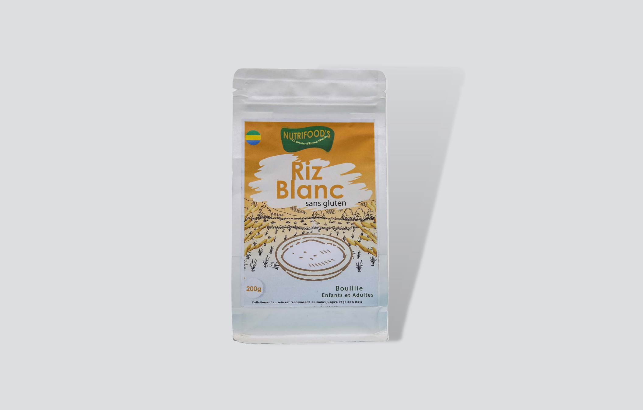 Bouillie de Riz blanc